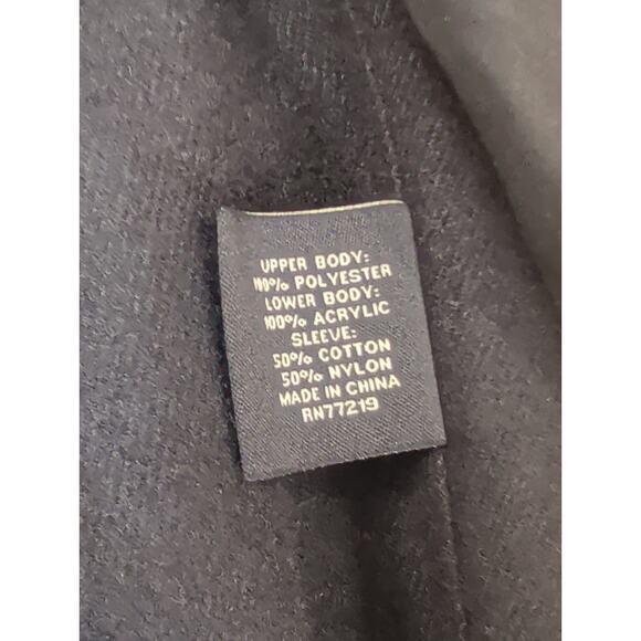 Pronto-Uomo Mens Trenchcoat Raincoat Mac Jacket Black 46 ExLong Removable Lining - Picture 4 of 13